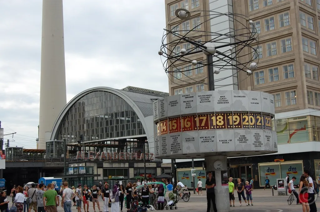 Weltzeituhr Alexanderplatz Berlin City Tour